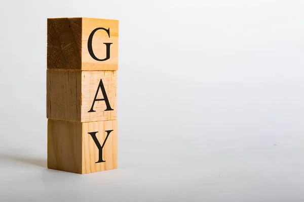 Wooden Block Messages — Stock Photo, Image