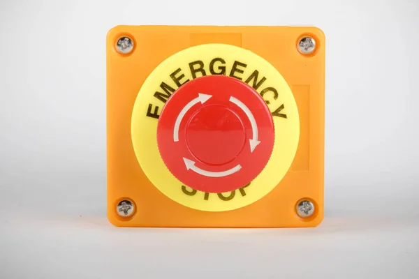 Emergency Stop Concept — Stok fotoğraf