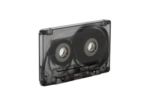 Music Cassette Tape Isolated White Background — Stock Photo, Image