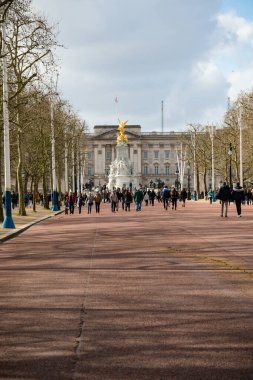 Londra, Birleşik Krallık, 8 Mart 2020 Buckingham Sarayı