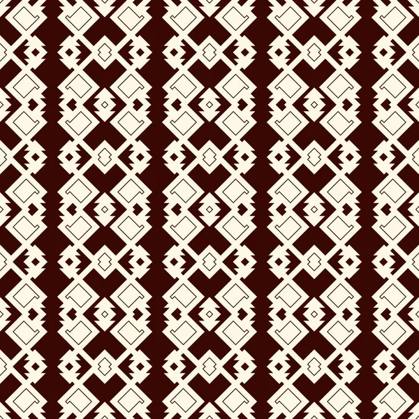 Esquema de estilo étnico patrón sin costuras. Origen abstracto de los nativos americanos. Motivo tribal. Papel digital boho chic — Archivo Imágenes Vectoriales