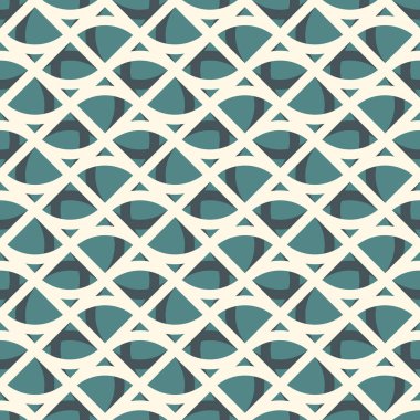 Soyut dalgalar ile kesintisiz yüzey deseni. Geometrik formlar ile çağdaş Yazdır. Üçgenler ile modern süsleme.