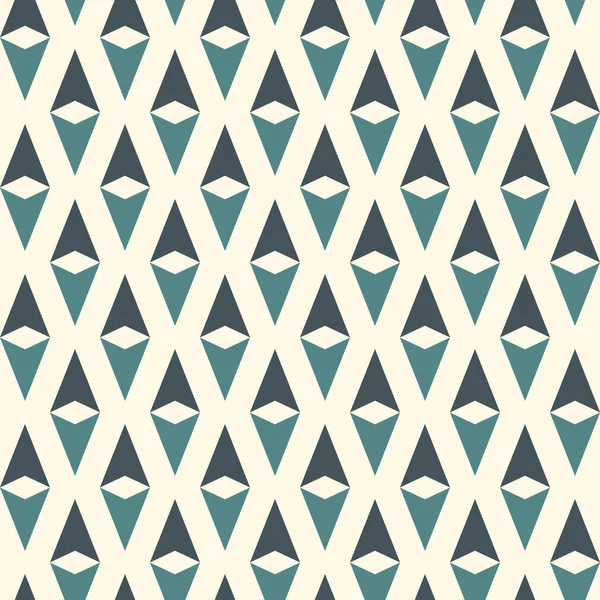 Nahtloses Muster mit einfachen Ornamenten. Argyle-Tapete. Rauten und Rauten-Motiv. wiederholte geometrische Figuren — Stockvektor