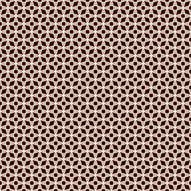 Anahat stilize yinelenen yıldız ile seamless modeli. Basit geometrik süsleme. Modern şık doku.