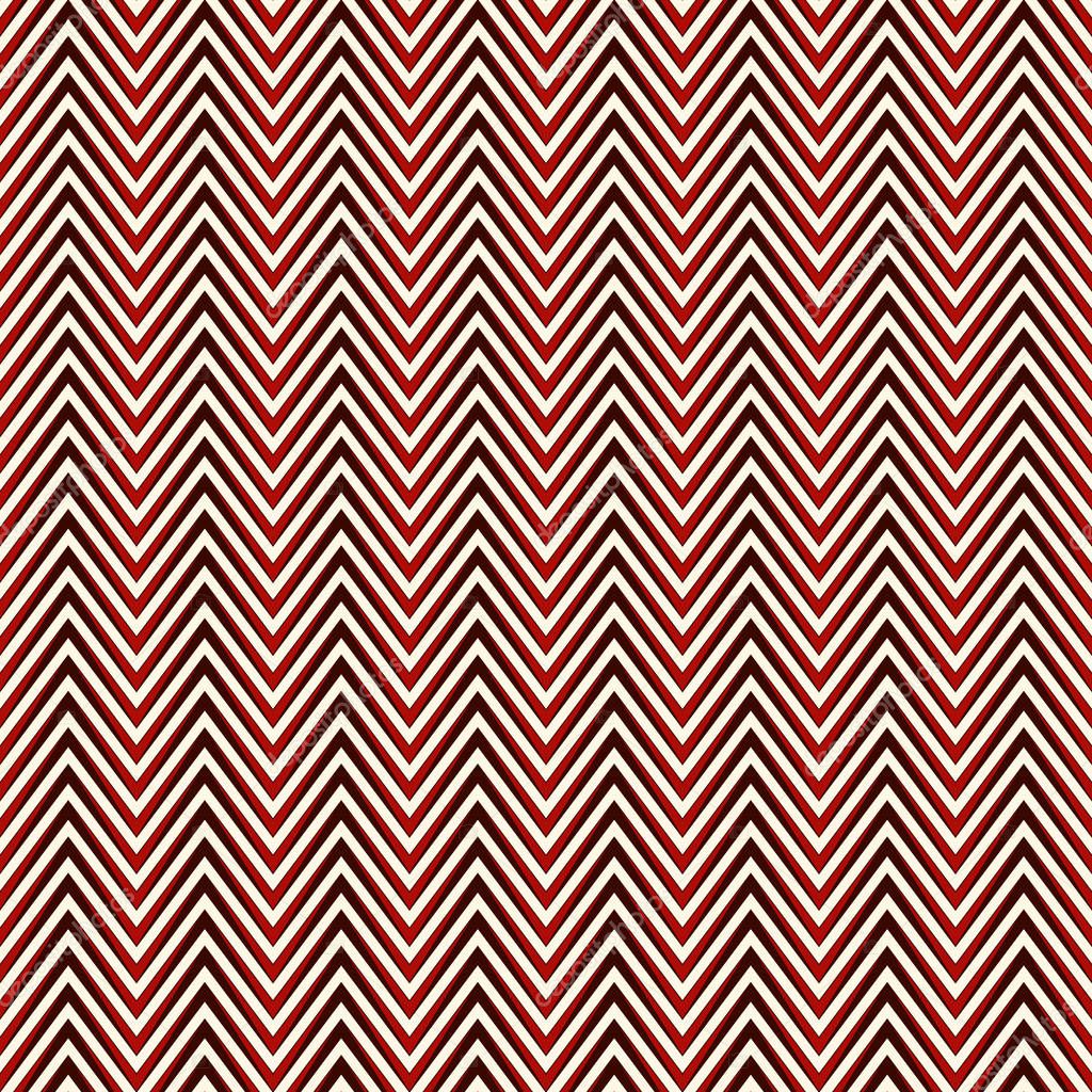 Herringbone abstract background. Red colors seamless pattern with chevron diagonal lines.