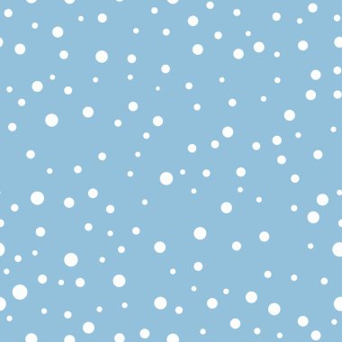 Kar tanesi ile dikişsiz desen. Kar yağışı ile kış sezonu arka plan. Noel ve Yeni Yıl tatili baskı