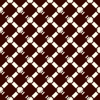 Elmas taramalı arka plan. Tekrarlanan çapraz hatları olan pürüzsüz yüzey deseni. Izgara duvar kağıdı