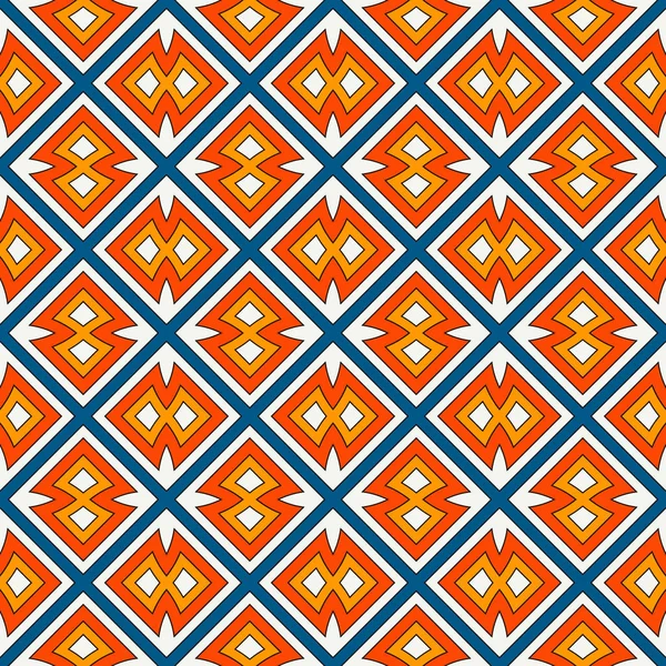 Ethnischen Stil nahtlose Muster. Indianer abstrakten Hintergrund. Stammesmotiv. Boho schickes digitales Papier — Stockvektor