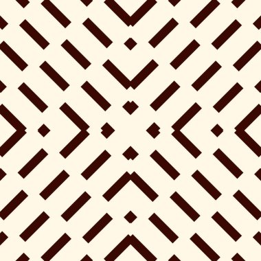 Etnik tarzı geometrik figürler ile seamless modeli. Çizgili süs arka plan tekrarladı. Kabile motifi.