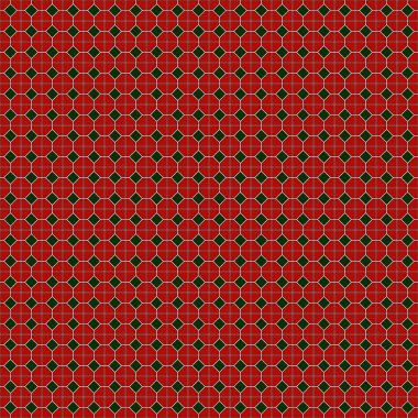 Geleneksel Noel renkleri zincir soyut arka plan. Mozaik duvar kağıdı. Geometrik dikişsiz desen