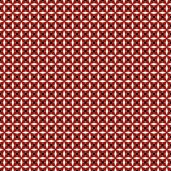 Κόκκινο και άσπρο χρώμα απρόσκοπτη μοτίβο με στυλιζαρισμένα επαναλαμβανόμενα αστέρια. Απλό γεωμετρικό στολίδι. Μοντέρνα κομψή υφή. — Διανυσματικό Αρχείο