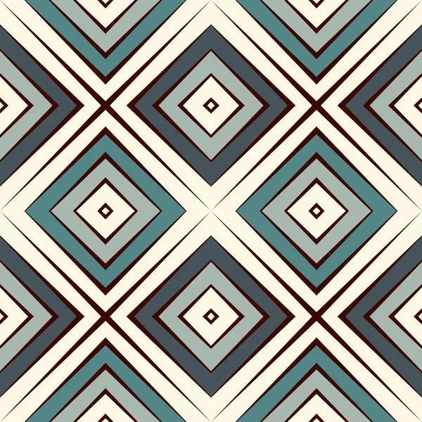Tekrarlanan elmas arka planı. Geometrik motif. Retro renkler eşkenar dörtgen süslemeli pürüzsüz yüzey deseni tasarımı.