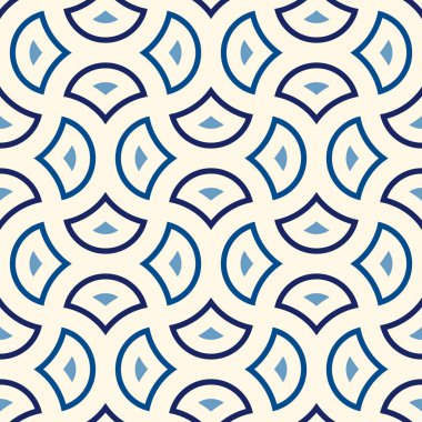 Ogee damla süsü. Fas mozaik taşları. Deniz tarağı motifi. Geleneksel oryantal model. Arabesk duvar kağıdı