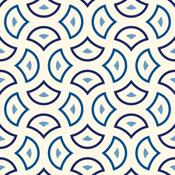 Ogee drop ornament. Maroccan váží mozaikové dlaždice. Motiv hřebenatek. Orientální tradiční vzor. Arabská tapeta — Stockový vektor