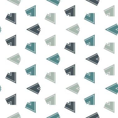 Çağdaş geometrik desen. Tekrarlanan oklar süslemesi. Modern jeo soyut arkaplan. Kusursuz yüzey tasarımı. Minimalist duvar kağıdı. Dijital kağıt, tekstil baskısı. Vektör illüstrasyonu