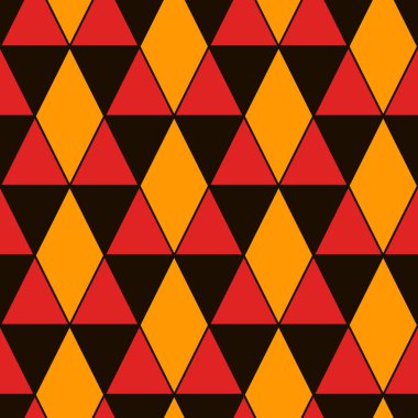 Etnik, kabilesel, pürüzsüz yüzey deseni. Amerikan yerlilerinin tarzı. Tekrarlanan üçgen süslemesi. Piramit motifi. Boho şık dijital kağıt, tekstil baskısı. Modern geometrik soyut duvar kağıdı.