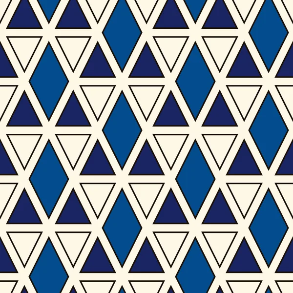 Etnische, tribale naadloze oppervlakte patroon. Inheemse amerikanen stijl achtergrond. Herhaalde driehoeken ornament. Piramide motief. Boho chic digitaal papier, textiel print. Modern geometrisch abstract behang. — Stockvector