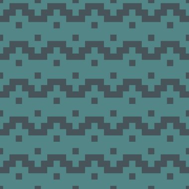 Chakana İnka kusursuz desen çizer. Etnik nakış stili yüzey izi. Antik Amerikan yerlilerinin mozaik geçmişi. Süslü duvar kâğıdı. Geometrik süs. Coğrafi vektör soyut çizimi