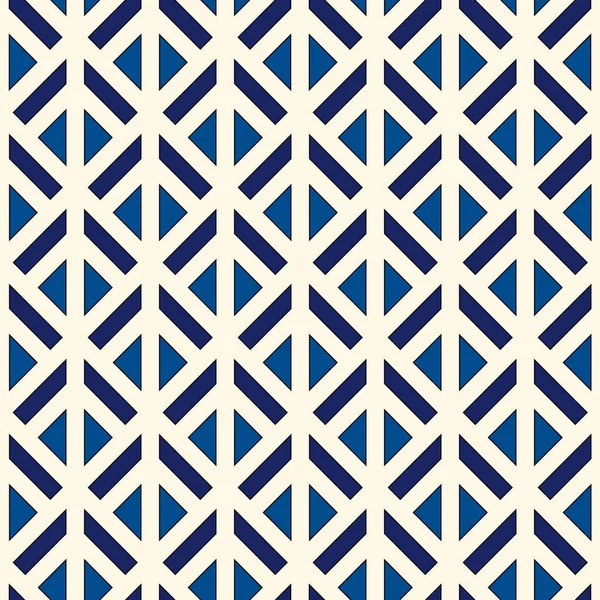 線画の幾何学的なシームレスなパターン 最小限の地理的表面印刷 三角形 幾何学的な形を繰り返し背景をモチーフ 古典的なシンプルな装飾 ベクトルアブストラクトデジタルペーパー — ストックベクタ