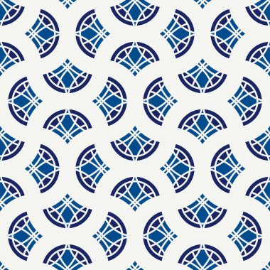 Etnik, kabile duvar kağıdı. Tekrarlanan bölünmüş çemberler kusursuz desen. Açılış süsü. Zarif süs arkaplanı. Soyut geometrik dijital kağıt, tekstil baskısı. Vektör illüstrasyonu