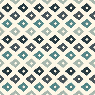 Pulsuz yüzey deseni. Etnik, kabile duvar kağıdı. Rhombuslar, elmas motifleri. Süslü, soyut bir arka plan. Tekrarlanan geometrik şekiller. Dijital kağıt, tekstil baskısı, sayfa doldurma. Vektör sanatı