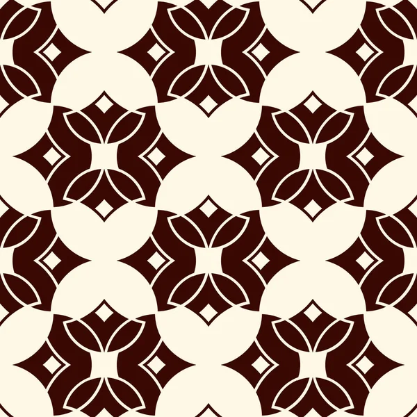Blumenmosaik Fliesen Ornament Ethnischer Stammesmäßiger Hintergrund Ornamentale Nahtlose Oberflächenmuster Wiederholte — Stockvektor