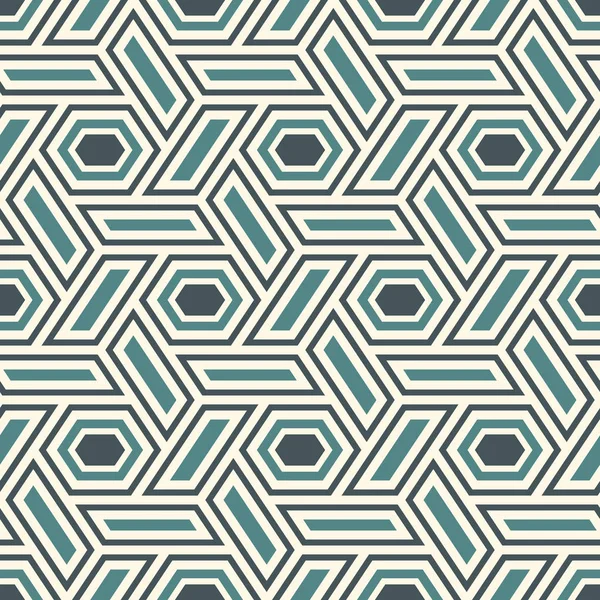 Çağdaş bal peteği geometrik deseni. Tekrarlanan altıgen süsü. Modern mozaik fayansların arka planı. Kusursuz yüzey soyut tasarımı. Geo duvar kağıdı. Dijital kağıt, tekstil baskısı. Vektör illüstrasyonu