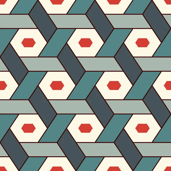 Çağdaş bal peteği geometrik deseni. Tekrarlanan altıgen süsü. Modern mozaik fayansların arka planı. Kusursuz yüzey soyut tasarımı. Geo duvar kağıdı. Dijital kağıt, tekstil baskısı. Vektör illüstrasyonu