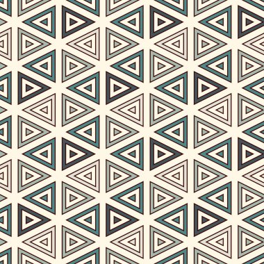 Çağdaş şebeke modeli. Üçgen motifi. Tekrarlanan geometrik şekiller, çizgi süslemeleri. Modern soyut arka plan. Kusursuz yüzey tasarımı. Basit bir duvar kağıdı. Dijital kağıt, tekstil baskısı.