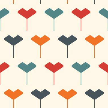 Çağdaş geometrik desen. Minimalist süs. Tekrarlanan rakamlar. Modern basit arka plan. Kusursuz yüzey soyut tasarımı. Geo duvar kağıdı. Dijital kağıt, tekstil baskısı. Vektör sanatı