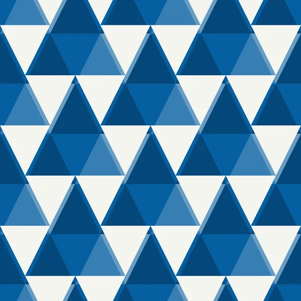 Modèle Géométrique Contemporain Ornement Triangulaire Répété Contexte Géo Abstrait Moderne — Image vectorielle