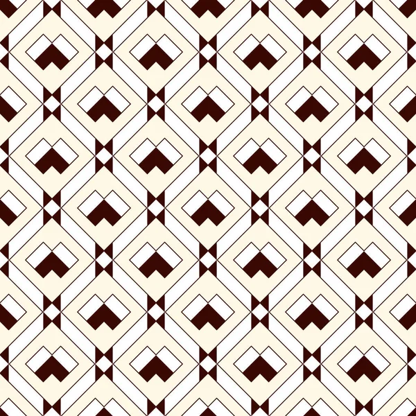 Алмазна Сітка Безшовний Візерунок Етнічний Племінний Поверхневий Друк Геометричний Орнамент — стоковий вектор