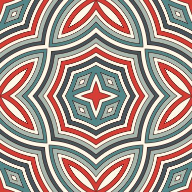 Çiçek motifli, etnik ve pürüzsüz bir model. Klasik mavi pastel renkler soyut arkaplan. Kabile süsü. Boho şık dijital kağıt, tekstil baskısı, sayfa dolumu. Vektör sanatı
