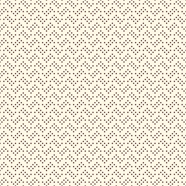 Polka Dot Seamless Pattern Repeated Dotted Zigzag Stripes Texture Spots — Stock Vector
