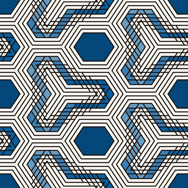 Çağdaş geometrik desen. Coğrafi süs. Tekrarlanan rakamlar. Modern arka plan. Kusursuz yüzey soyut tasarımı. Etnik duvar kağıdı. Dijital kağıt, tekstil baskısı. Vektör sanatı