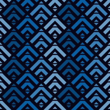 Oklar, pullar, pürüzsüz desen. Etnik, kabile baskısı. Squama, semboller. Tekrarlanan ok başı, üçgen şekilli arka plan. Amerikan yerlilerinin dekoratif duvar kağıtları. Vektör soyut dijital kağıt