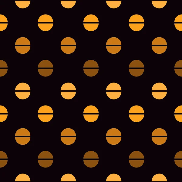 Mini Círculo Patrón Sin Costura Impresión Superficie Geométrica Clásica Adorno — Archivo Imágenes Vectoriales