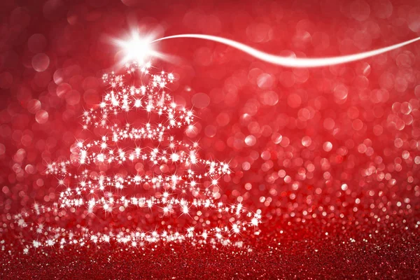 Weihnachten Hintergrund glitzerte Bokeh — Stockfoto