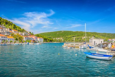 Pucisca renkli Akdeniz Körfezi.