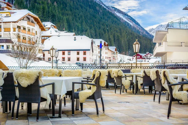 Ischgl cenário de inverno . — Fotografia de Stock