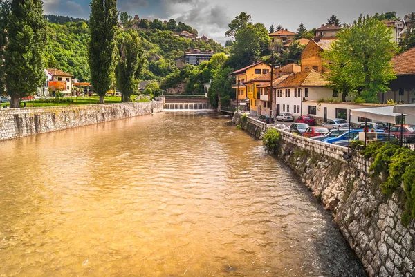 Sarajevo Landschaft malerische Aussicht. — Stockfoto