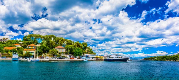 Mediterranean coast island Croatia. — Stock Photo, Image