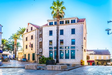 Korcula eski kare görünümü.