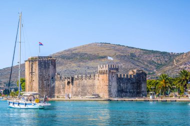 Kamerlengo tower landmark Trogir.