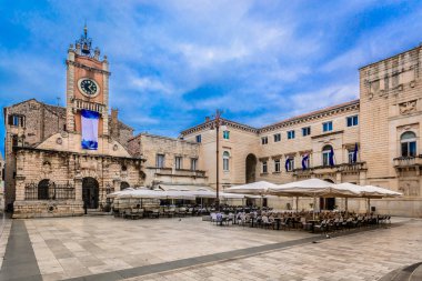 Zadar Şehir Meydanı.