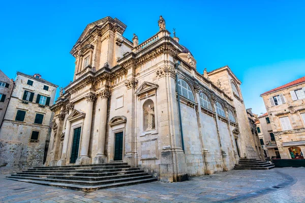 Dubrovnik stad cathedra — Stockfoto