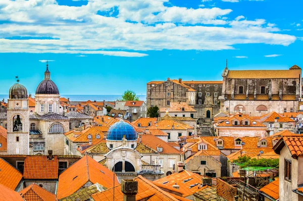 Oude centrum van Dubrovnik. — Stockfoto