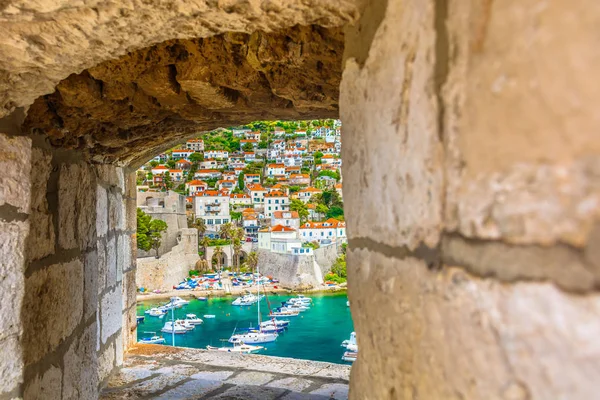 Dubrovnik vista aerea marina . — Foto Stock