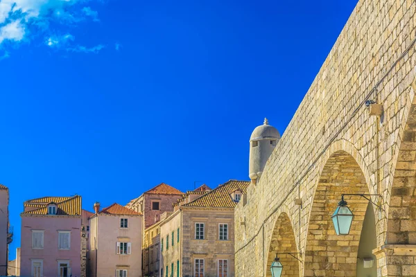 Dubrovnik centrum miasta architektura. — Zdjęcie stockowe
