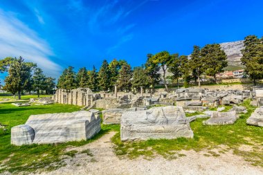 Salona Roma eski Simgesel Yapı.